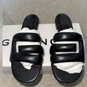 Givenchy Black Slide Sandals